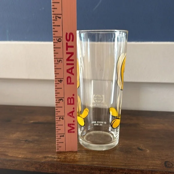 1973 Pepsi/Looney Tunes collectors series‎ soda glass featuring Tweety - Picture 5 of 8